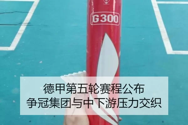 德甲第五轮赛程公布 争冠集团与中下游压力交织