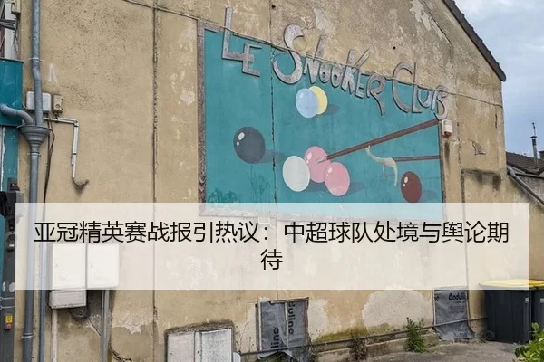 亚冠精英赛战报引热议：中超球队处境与舆论期待
